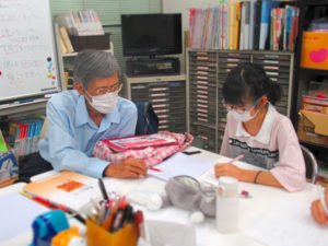 ECS個人塾の様子